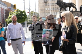 Протест - родители на загинали в ПТП деца