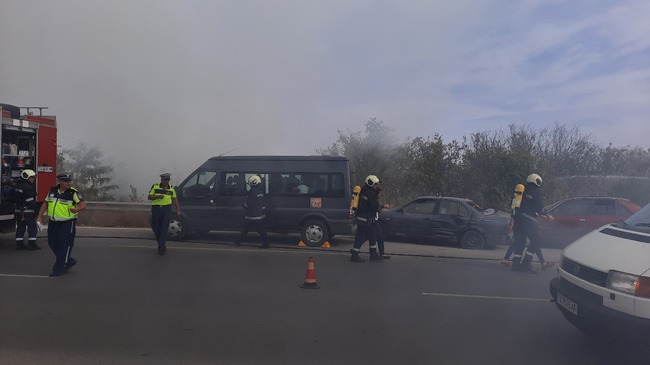 Областна администрация Добрич: Нагледно институции демонстрираха координация и умения при тежко пътно произшествие