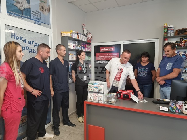 Разград - ветеринари - благотворителна инициатива