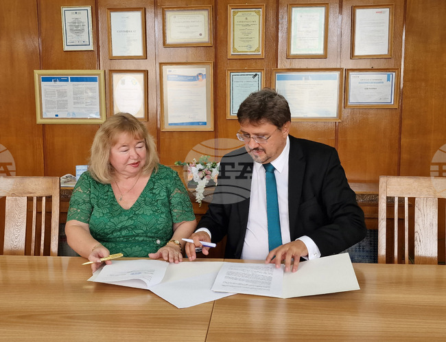 BTA, Svishtov Academy of Economics Sign Indefinite Partnership Agreement
