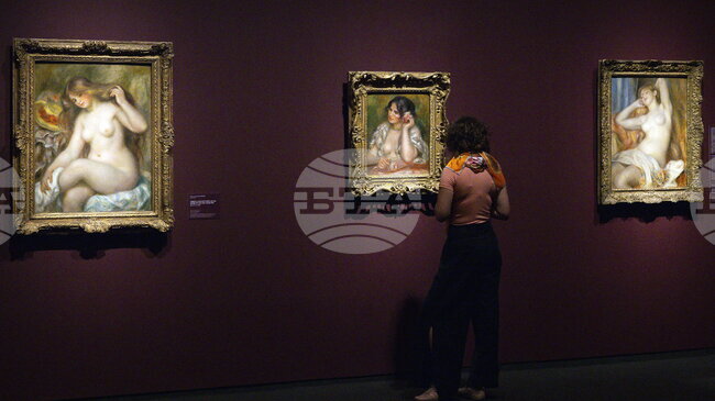 Картина на Реноар, изобразяваща сина му, беше продадена на търг за 1,68 милиона долара 