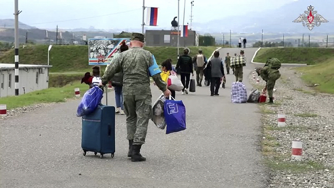 Арменските сепаратисти в Нагорни Карабах казаха, че условията на сключеното на 20 септември споразумение за спиране на огъня се изпълняват
