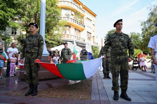 Бургас - 115 години от провъзгласяването на Независимостта на България - честване