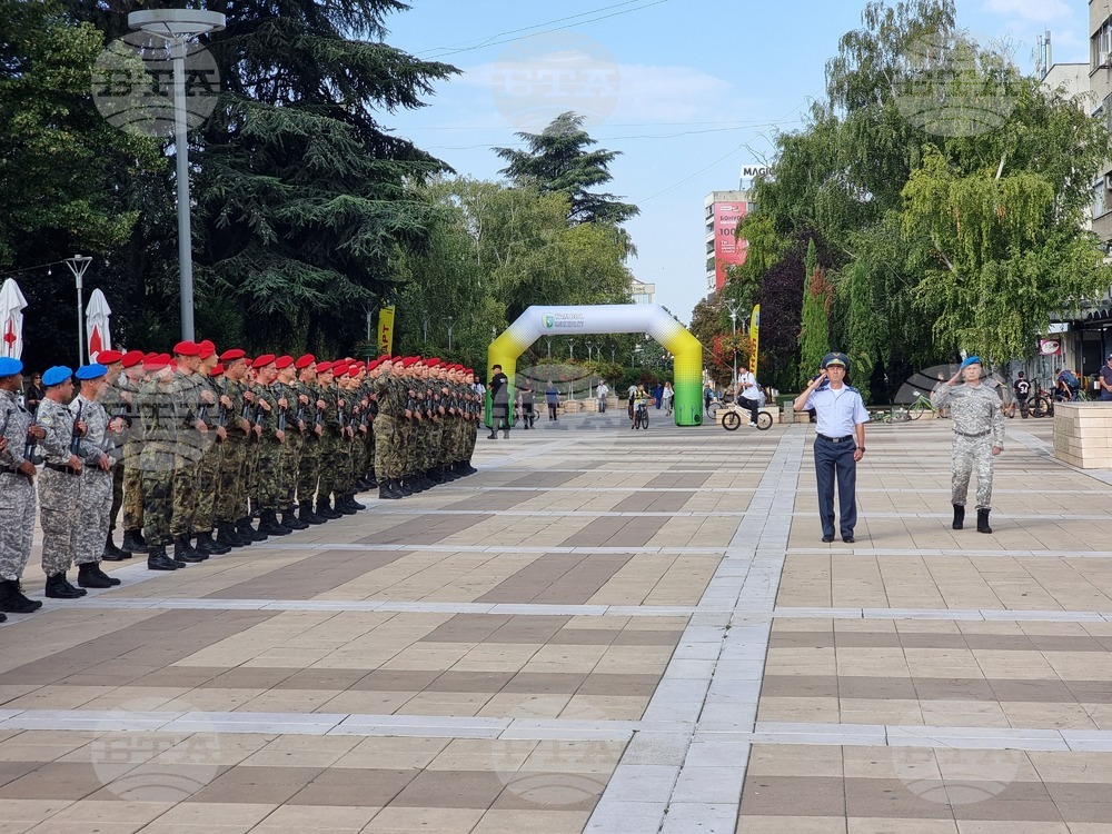 С военен ритуал и велопоход с 300 участници Ямбол отбеляза 115 г. от Независимостта на България