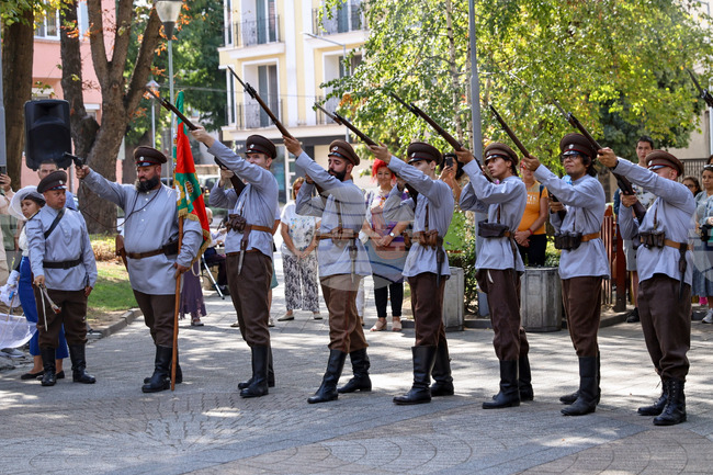 Пловдив - 115 години от провъзгласяването на Независимостта на България - ритуал