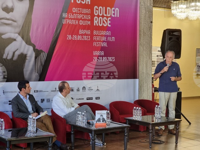 Варна - фестивал "Златна роза" - книга на Филип Трифонов - представяне