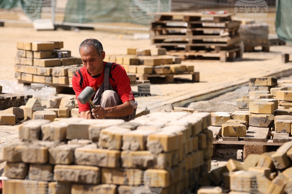 Жълти павета - ремонт