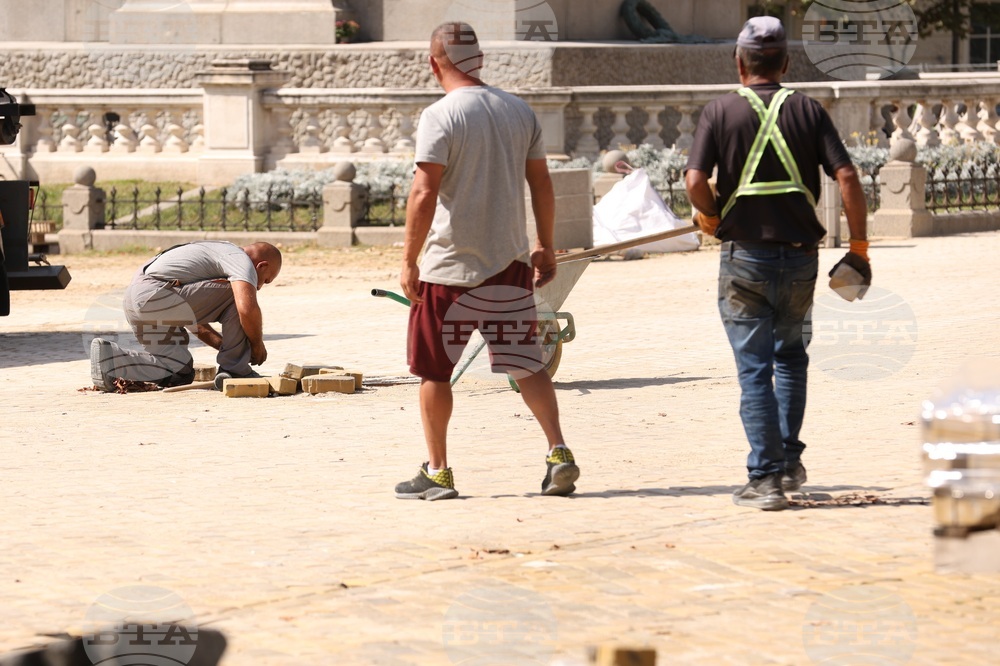 Жълти павета - ремонт