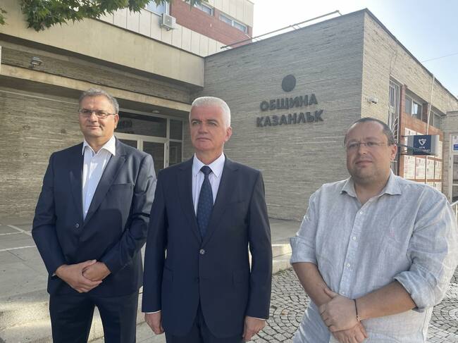 Алекси Алексиев е кандидатът за кмет на Казанлък, издигнат от “Продължаваме промяната – Демократична България”