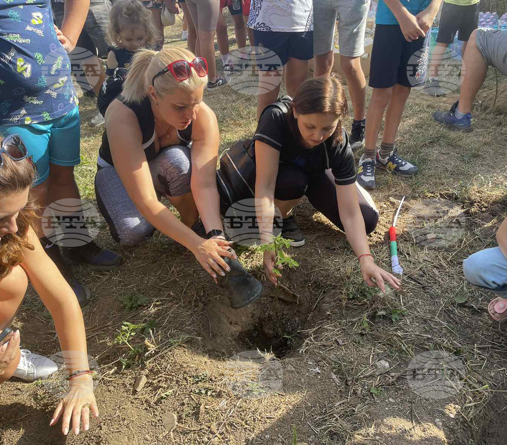 Село Бузовград - “Гората на Ванко” - дръвчета - засаждане