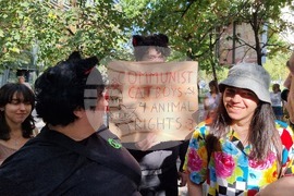 Румъния - Марш за правата на животните