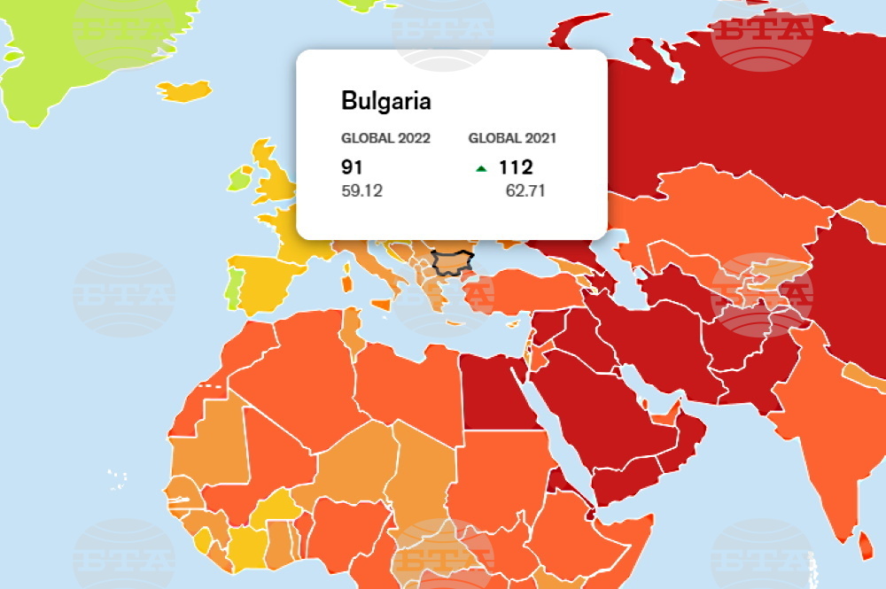 Bulgaria Climbs 21 Notches in World Press Freedom Index