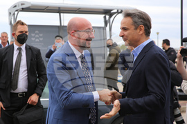 Гърция - Александруполис - Кириакос Мицотакис - Шарл Мишел