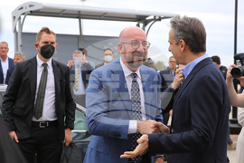 Гърция - Александруполис - Кириакос Мицотакис - Шарл Мишел