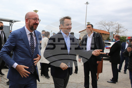 Гърция - Александруполис - Кириакос Мицотакис - Шарл Мишел