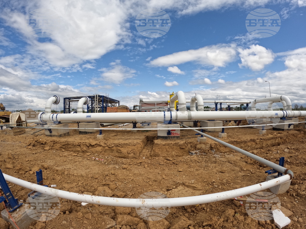 Гърция - Комотини - газова връзка