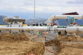 Гърция - Комотини - газова връзка