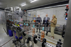 Пловдив - Румен Радев - предприятие - посещение