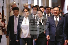 Румен Радев - Въонг Дин Хюе - среща