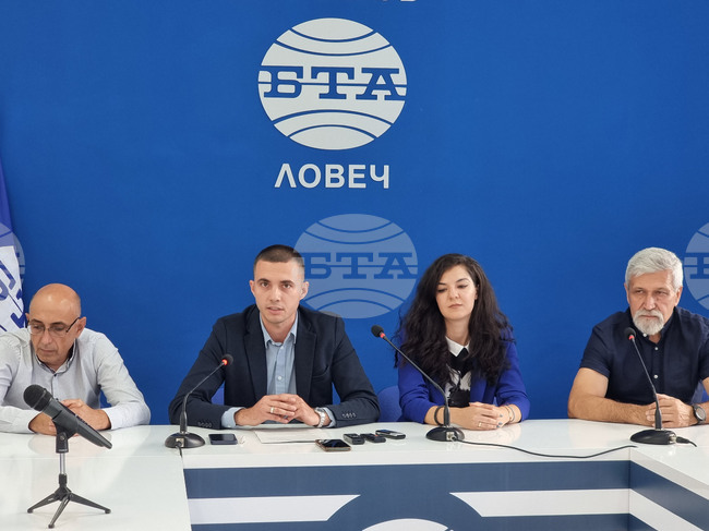Национален пресклуб на БТА Ловеч - Коалиция „Продължаваме промяната - Демократична България" - пресконференция 