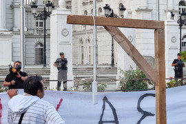 Република Северна Македония - Клиника по онкология - протест