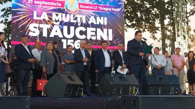 Делегация от Община Разград уважи празника на молдовското кметство Стаучени 