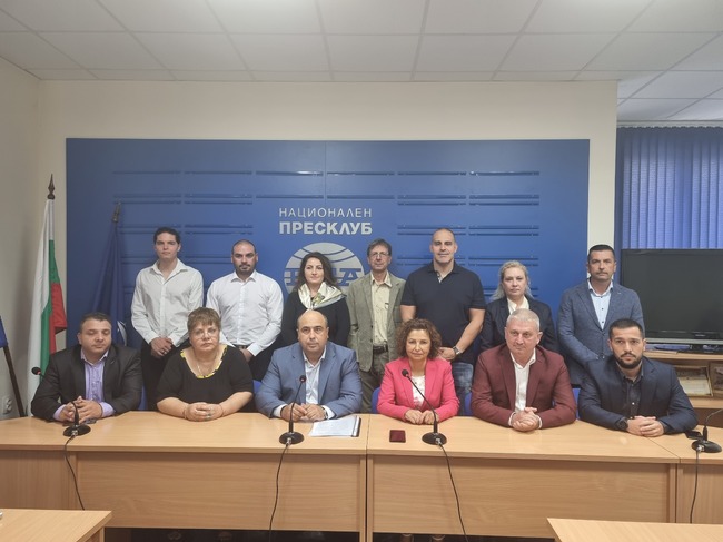 Пресконференция на Коалиция "Заедно за силна община" в Плевен