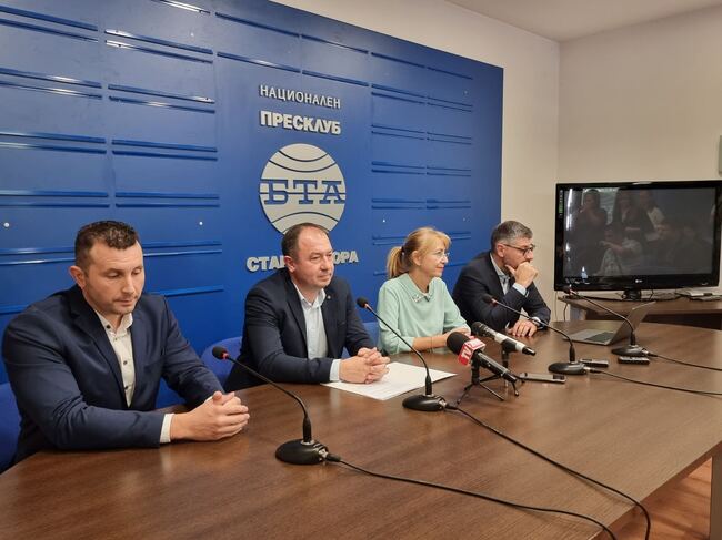 Представяне на кандидата за кмет на община Стара Загора от коалиция "Продължаваме промяната"- "Демократична България"