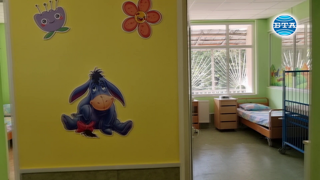 Откриха реновирания кърмачески сектор на детското отделение на видинската болница