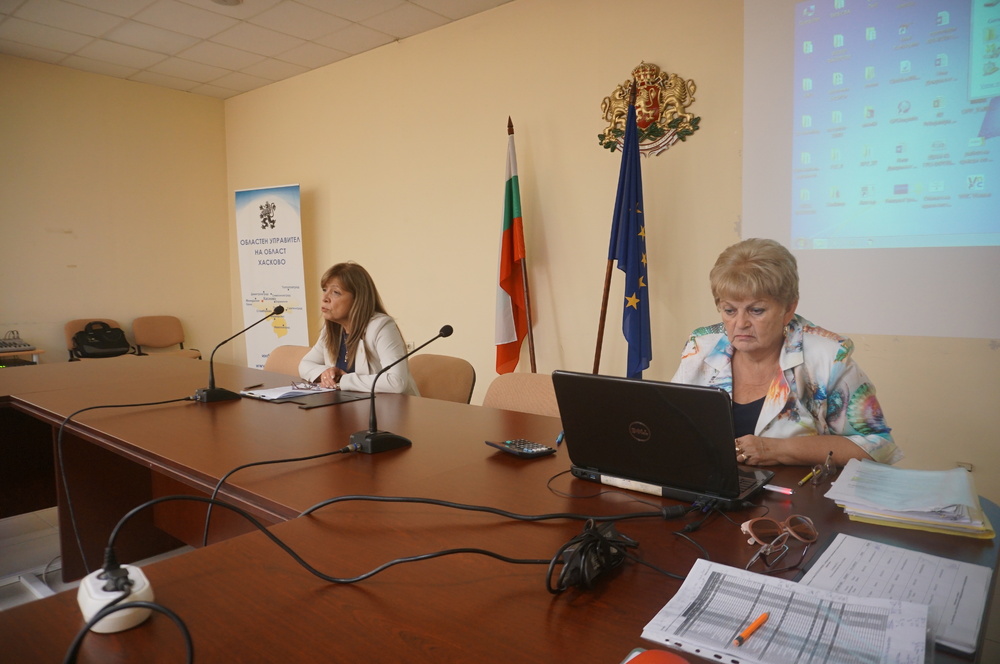 Областната комисия проведе второ заседание в зала „Марица“ на Областна администрация Хасково