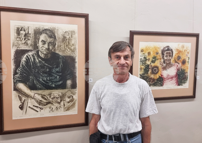 Плевен - Александър Сахатчиев - юбилейна изложба