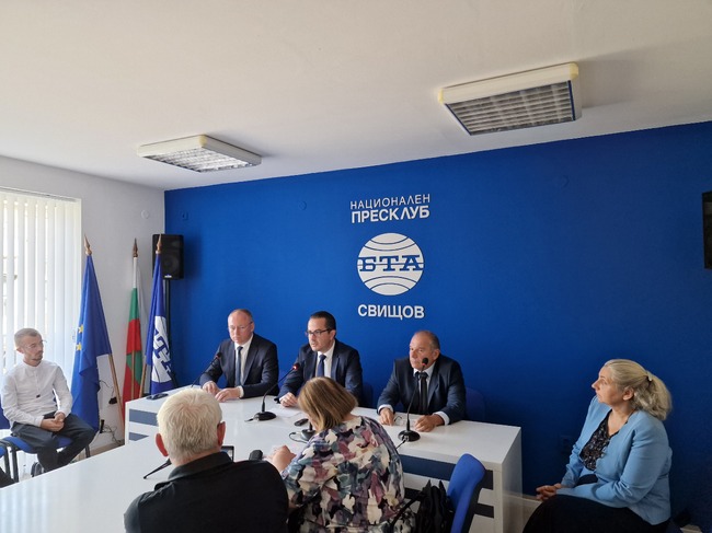 Политическа партия "Възраждане" представи своя кандидат за кмет на община Свищов