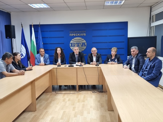 Пресконференция на Огнян Стоянов, кандидат за кмет на Горна Оряховица