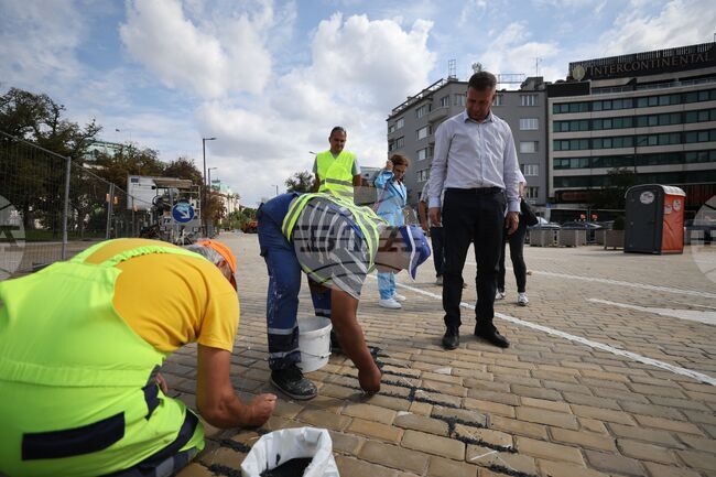 Булевард „Цар Освободител“ - павета - проверка