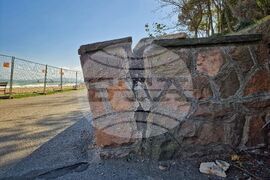 Бургас - Морска градина - укрепване на свлачище