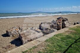 Бургас - Морска градина - укрепване на свлачище