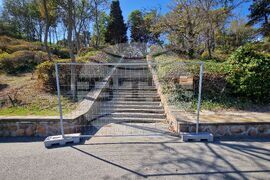 Бургас - Морска градина - укрепване на свлачище