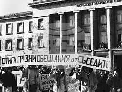 Русе - обгазяване - демонстрация