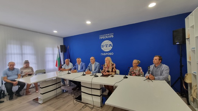 Пресконференция на Коалиция "Заедно за силна Община" в Габрово