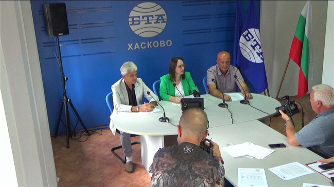 Пресконференция на Агенция по заетостта, Социално подпомагане и Инспекция по труда - Хасково