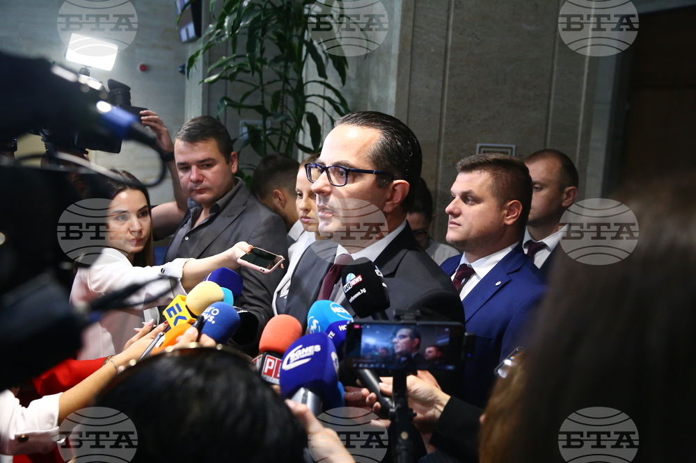 Парламент - ПП "Възраждане" - брифинг - Цончо Ганев