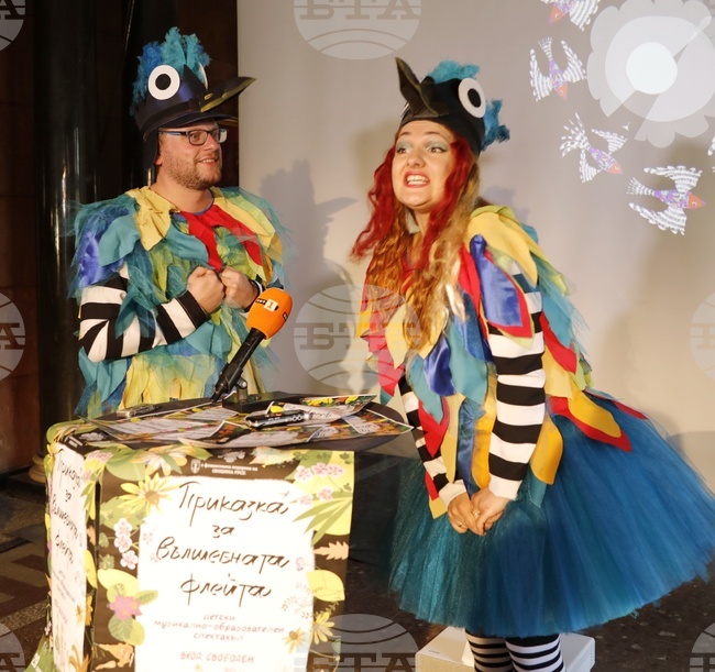 Русе - "Приказка за вълшебната флейта" - музикално-образователен спектакъл - премиера