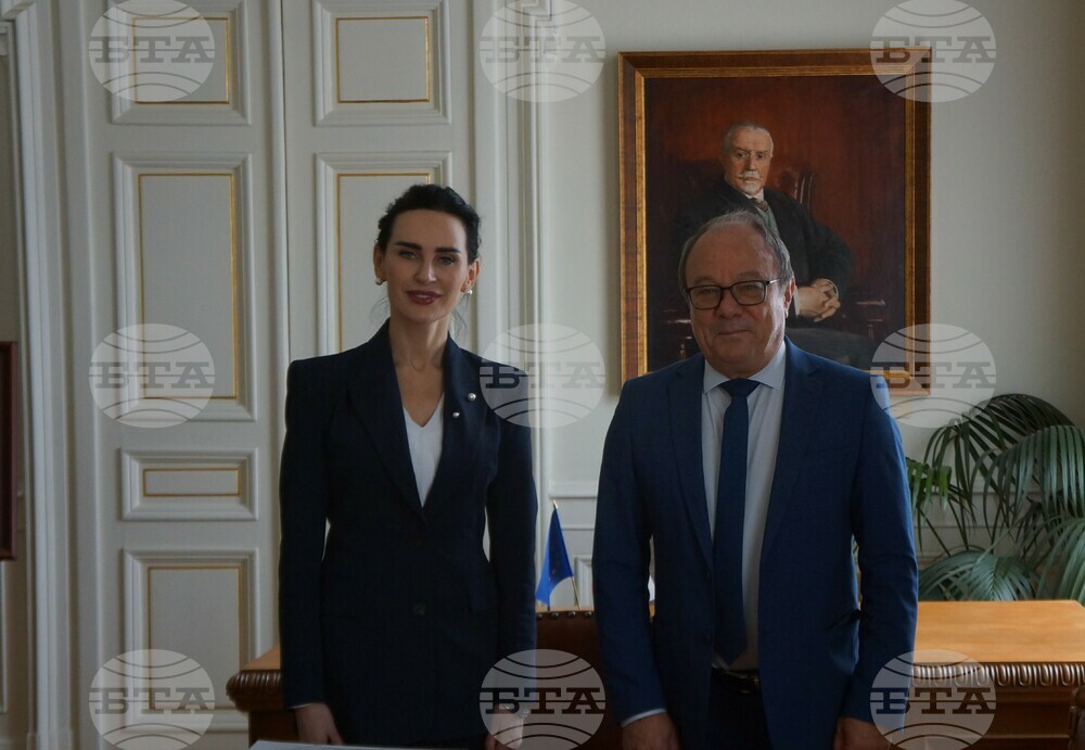 Bulgarian Academy of Sciences President Revalski Meets Ukrainian Ambassador Ilashchuk