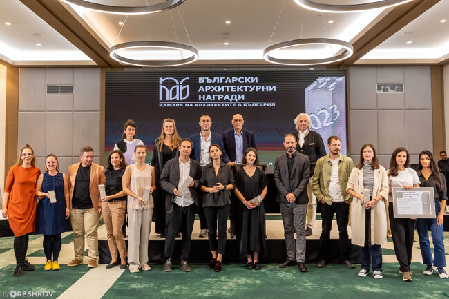 КАБ: DOT.Sofia е големият победител в „Български архитектурни награди 2023“