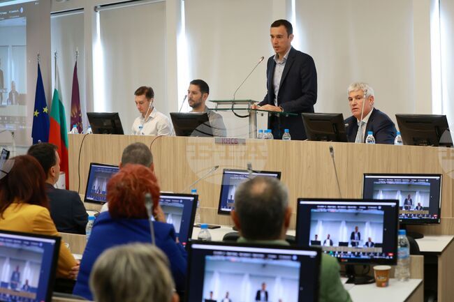 Кандидат за кмет на столицата - Васил Терзиев - КНСБ - среща