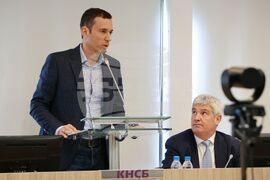 Кандидат за кмет на столицата - Васил Терзиев - КНСБ - среща