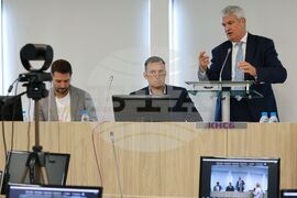 Кандидат за кмет на столицата - Васил Терзиев - КНСБ - среща