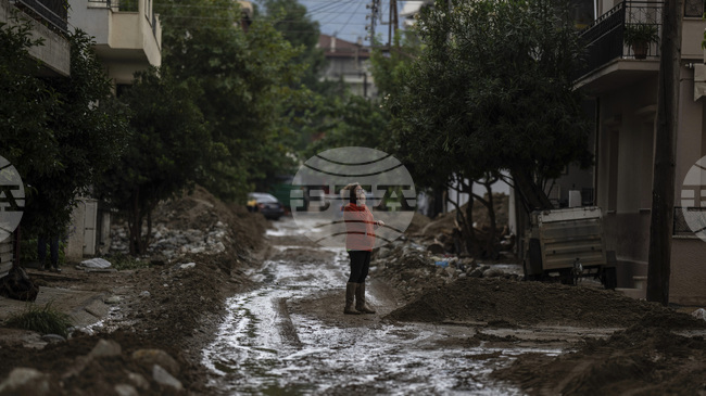 Силни бури и наводнения засегнаха Северозападна Гърция