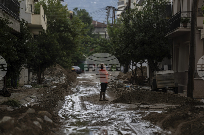 Силни бури и наводнения засегнаха Северозападна Гърция
