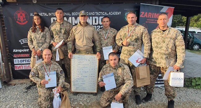Националната служба за охрана спечели за трета поредна година елитното състезание Commando Challenge